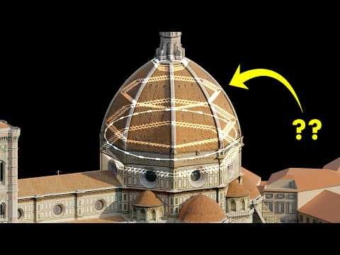 How Was the World's Biggest Dome Built? - Florence Cathedral thumbnail