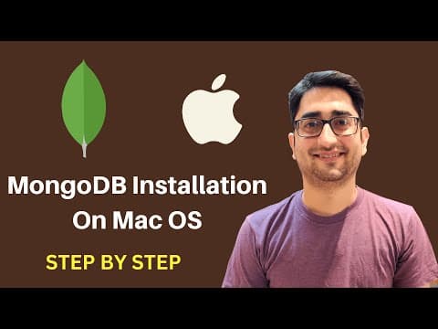 Installing MongoDB on Mac | Step By Step Guide | MongoDB Shell [mongosh] thumbnail