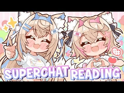 【SUPERCHAT READING】super headpats for super ruffians 🐾 【FUWAMOCO】 thumbnail