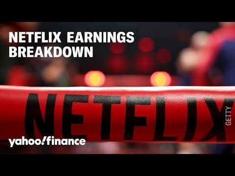 Netflix earnings: Why the stock fell on earnings thumbnail