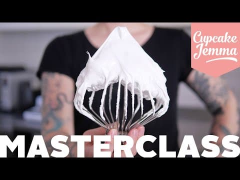 THE SECRET To Perfect Meringues Tutorial & How-To | 3 Way Meringue Masterclass | Cupcake Jemma thumbnail