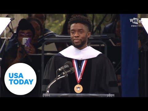 Chadwick Boseman's powerful Howard University commencement speech (FULL) | USA TODAY thumbnail