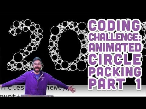 Coding Challenge #50.1: Animated Circle Packing - Part 1 thumbnail