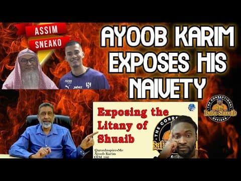 Exposing the NAIVETY of @qwqerws453 & @assimalhakeem thumbnail