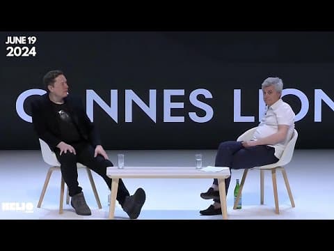 JUST RECORDED: Elon Musk Gets Seriously Confronted In Interview But FIRES Back! (With Timestamps) thumbnail
