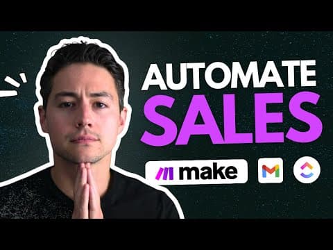 Make.com CRM Automations & How to Build A Scalable Sales System thumbnail