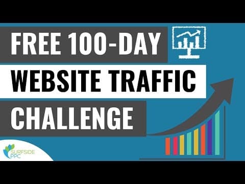 Free 100-Day Website Traffic Challenge - Grow Traffic To Your Website or Blog thumbnail