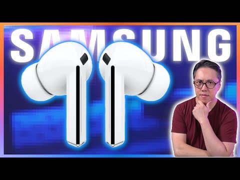 Galaxy Buds3 Pro is COMING - My Thoughts 🤔 thumbnail