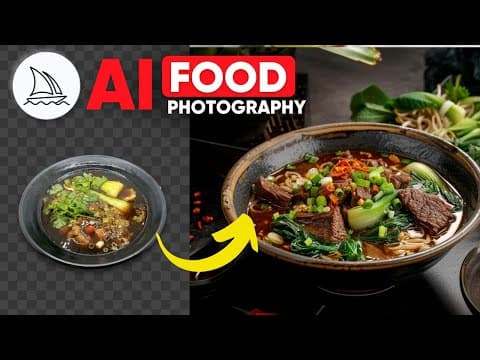 Turn Any Boring Food Photo into Gourmet Photography with Midjourney thumbnail