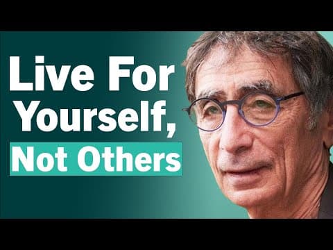 "We Learn It Too Late" - 5 Regrets Trapping People From A Life Of Purpose & Meaning | Gabor Maté thumbnail