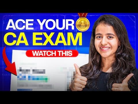 CA Test Series for Exam 2026 | Nandini Agrawal | AIR 1 thumbnail