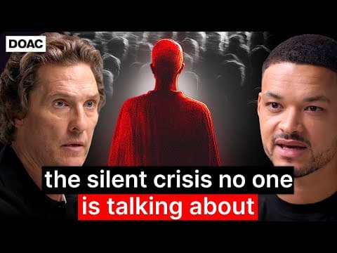 Matthew McConaughey: The Silent Crisis No One Is Talking About! I Sabotaged My Own Career! thumbnail