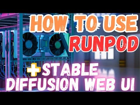 Ultimate RunPod Tutorial For Stable Diffusion - Automatic1111 - Data Transfers, Extensions, CivitAI thumbnail
