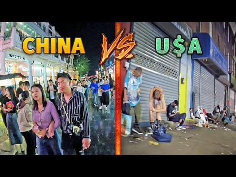 China vs USA - Which Country is Safer? (Americans Won't Believe it) thumbnail