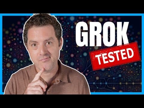 How Well Does Grok AI Perform in Language Tests? thumbnail