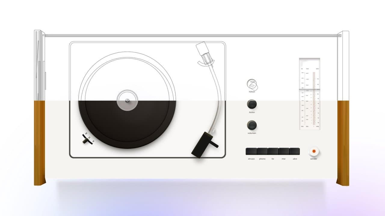YouTube video player