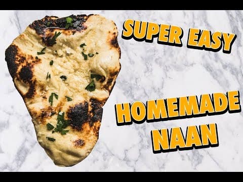 How to Make Easy Skillet Garlic Butter Naan Bread thumbnail