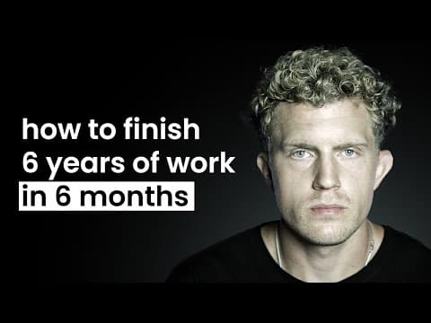 How to Be More Productive by Working Less thumbnail