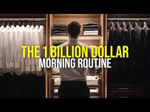 The "1 Billion Dollar Morning Routine" - Habits of the World's Most Successful People thumbnail