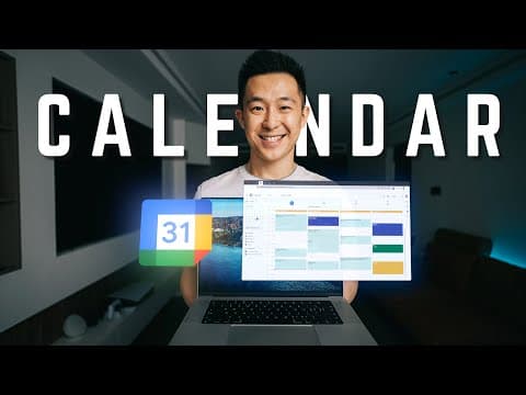 15 MORE Google Calendar Tips for Productivity! thumbnail