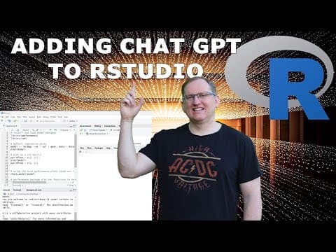Adding ChatGPT to RStudio with the GPT Studio add-in package thumbnail