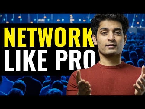 How To Network with Highly Influential and Successful People! thumbnail