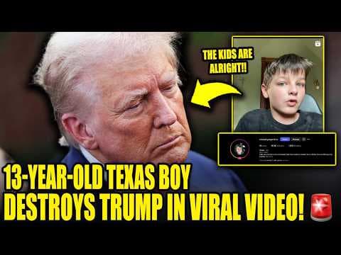 13-Year-Old Goes VIRAL For TAKING DOWN Trump on Social Media thumbnail