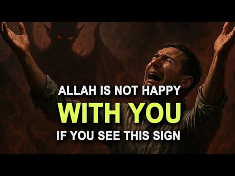 Allah is Not Happy With You (IF YOU SEE THIS SIGN) thumbnail