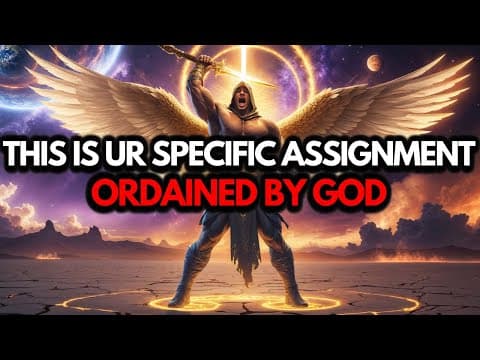 Chosen Ones, This Is Your God-Given Assignment Ordained by Heaven For You. thumbnail