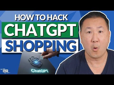 ChatGPT Just Added Shopping - How to Make AI Recommend YOUR Products thumbnail
