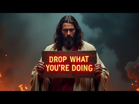 GOD SAYS: DROP WHAT YOU'RE DOING AND ACT NOW | God Message For You Today | Gods Message Now thumbnail