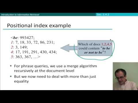 7 6 Phrase Queries and Positional Indexes 19 45 thumbnail
