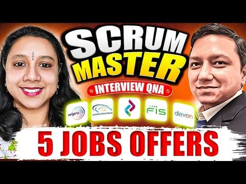 [5 Jobs - Top 40+] scrum master interview questions and answers ⭐ scrum master interview questions thumbnail