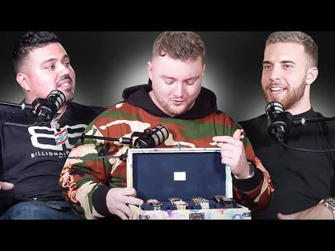Time Piece Trading CRASHES Podcast with BILLIONAIRE Barber, $2 Million + in Watches! thumbnail