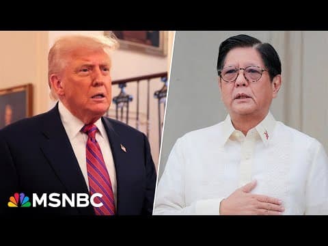 LIVE: Trump meets Philippine President Marcos Jr. at the White House thumbnail