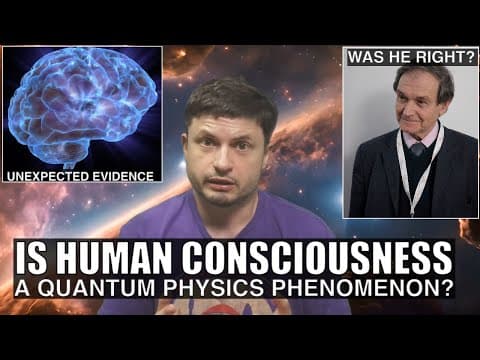 Experimental Evidence No One Expected! Is Human Consciousness Quantum After All? thumbnail