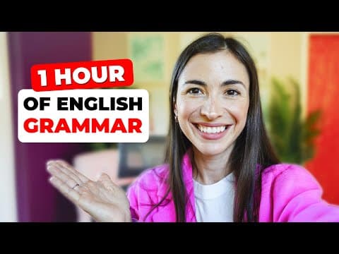 Improve your English Grammar in One Hour | Basic English Grammar thumbnail