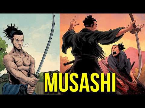The BRUTAL Story of Miyamoto Musashi - The Greatest Samurai of Japan- The Saga of Miyamoto Musashi thumbnail