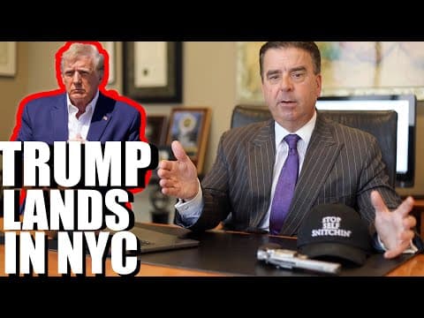 What Happens When Trump Self-Surrenders for Fraud Charges? thumbnail