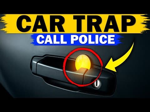 If You See a Coin In Your Car Door Handle, Run & Call the Police! thumbnail