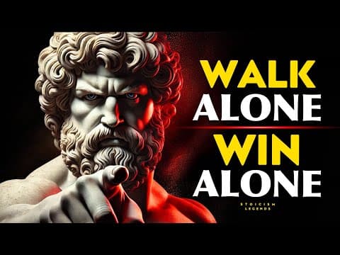 This Is How to Use SOLITUDE For SUCCESS | Stoicism Philosophy Marcus Aurelius thumbnail