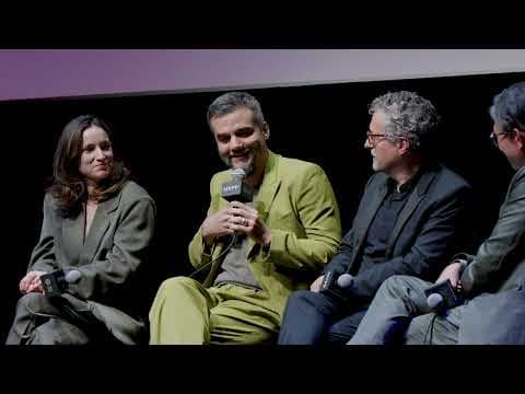 Kleber Mendonça Filho,  Wagner Moura, and Emilie Lesclaux on The Secret Agent thumbnail