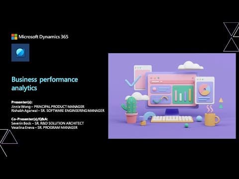 Business performance analytics (BPA) with Dynamics 365 Finance | TechTalk thumbnail
