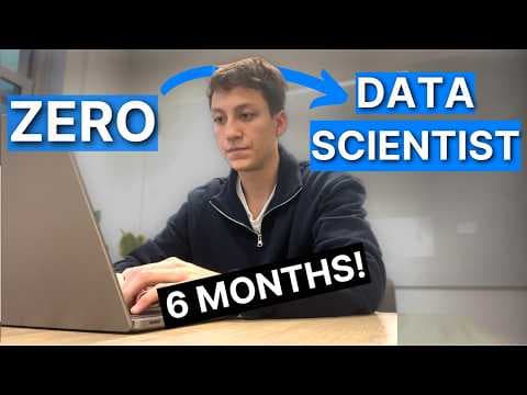 How I Became A Data Scientist (No CS Degree, No Bootcamp) thumbnail