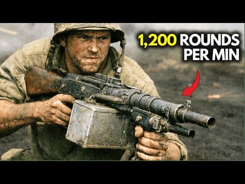 They Called His Machine Gun "Junk" — Until It Vaporized 5 Enemy Bunkers thumbnail