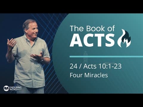 Acts 10:1-23 - The Conversion of Peter thumbnail