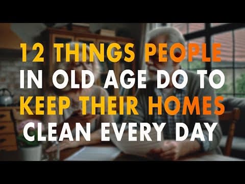 How to Maintain a Clean Home Daily for Seniors thumbnail