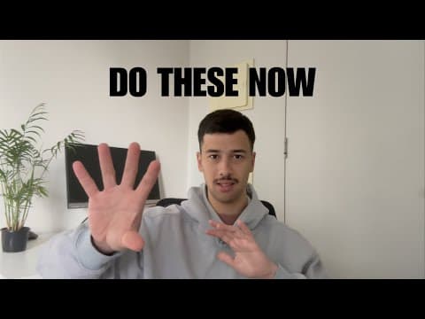 6 Micro-Habits to DESTROY This Semester thumbnail