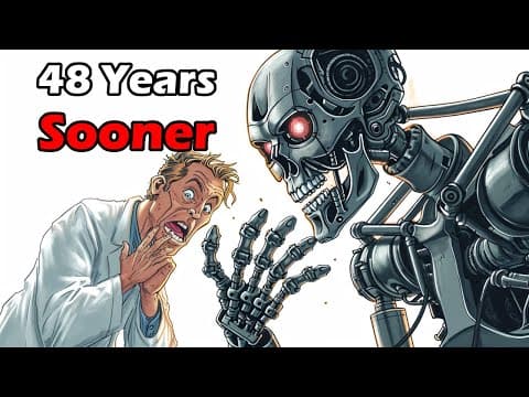 AI Experts Revise Predictions by 48 YEARS - We're in the endgame now! thumbnail