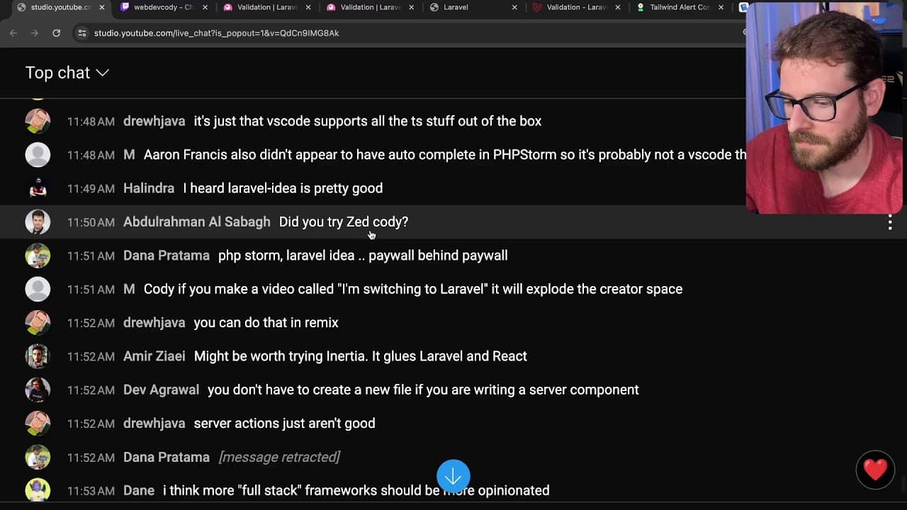 YouTube video player